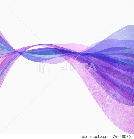 Watercolor transparent wave purple lavender color background. Watercolour hand painted waves illustration 76558070