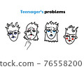 For teenagers with typical problems 76558200