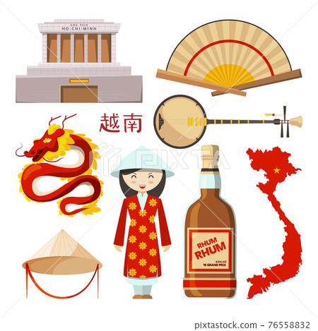 Landmarks and symbols of vietnam Landmarks and symbols of vietnam 76558832