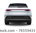 Compact luxury SUV - rear view  76559433