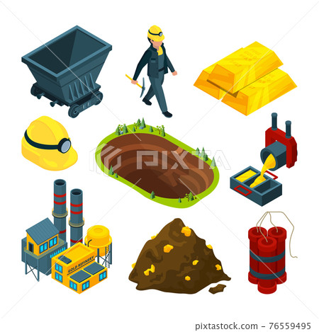 Isometric tools for mining industry 76559495