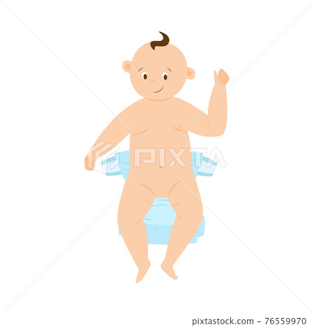 funny cartoon baby boy