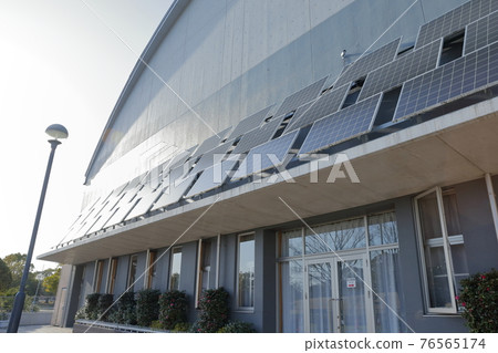 Solar power generation (gymnasium) 76565174