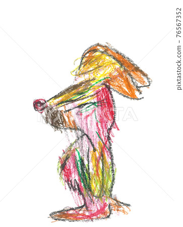 Twilight rabbit - Stock Illustration [76567352] - PIXTA