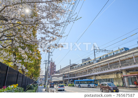 Cityscape: Cityscape in front of Musashi-Nakahara Station, Kawasaki City, Kanagawa Prefecture 76567587