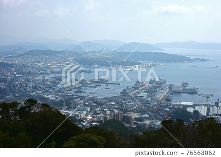 長崎縣佐世保市九十九島風光 76568062