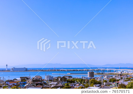 中部國際機場遠景 愛知縣常滑市 76570571