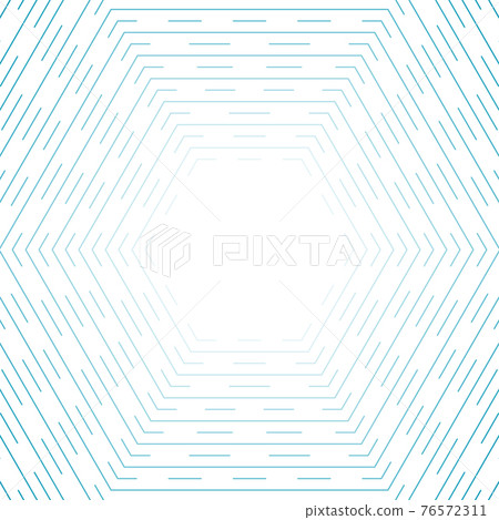 Blue hexagonal lines abstract futuristic tech... - Stock Illustration ...