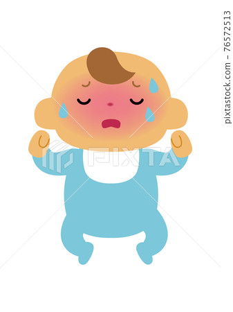 Baby Illustration-Newborn. Illustration... - Stock Illustration ...