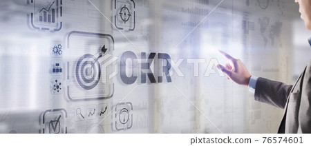 Objectives and Key Results OKR. Methods for project management 76574601