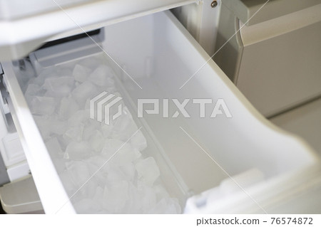 Ice in the freezer Ice in the freezer 76574872