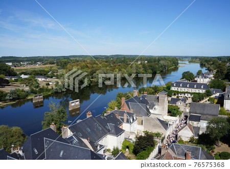 Visiting old castles in the Loire region of France 76575368