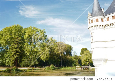 Visiting old castles in the Loire region of France 76575383