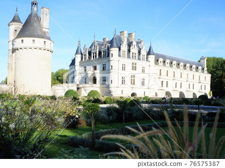 Visiting old castles in the Loire region of France 76575387