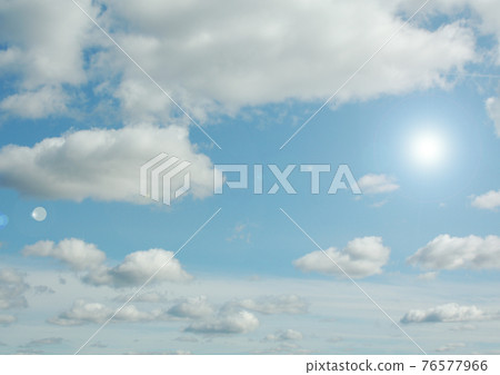 Cloudy sky background 76577966