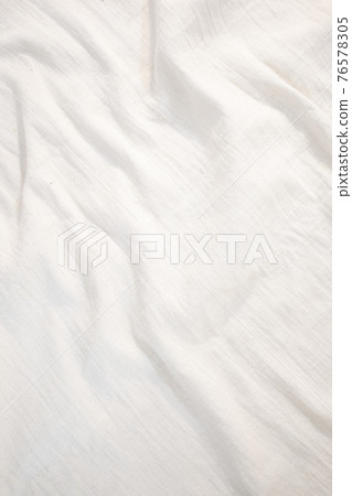 Fabric backdrop White linen canvas crumpled natural cotton fabric Natural handmade linen top view background Organic Eco textiles White Fabric texture Fabric backdrop White linen canvas crumpled natural cotton fabric Natural handmade linen top view background Organic Eco textiles White Fabric texture 76578305