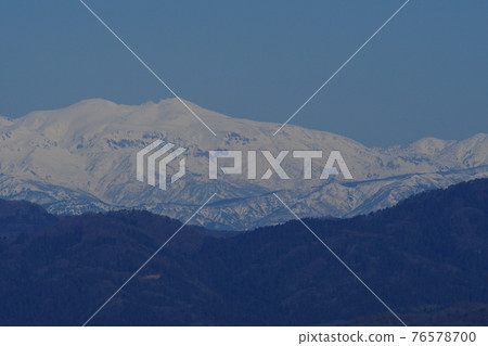 從福井市看三月的白山 從福井市看三月的白山 76578700