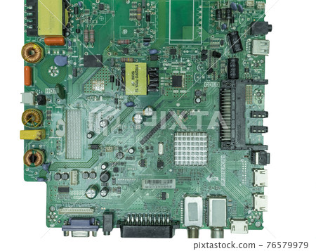 The board is a monoblock for an LCD TV. It has: A main inverter and a power supply unit The board is a monoblock for an LCD TV. It has: A main inverter and a power supply unit 76579979