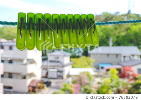Bright clothespin Bright clothespin 76582079
