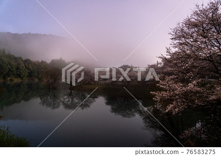 Sakuranosato Park in Odai Town, Mie Prefecture, and the surrounding scenery 76583275