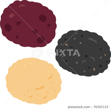 Bean paste, soybean flour, sesame seeds Bean paste, soybean flour, sesame seeds 76585133