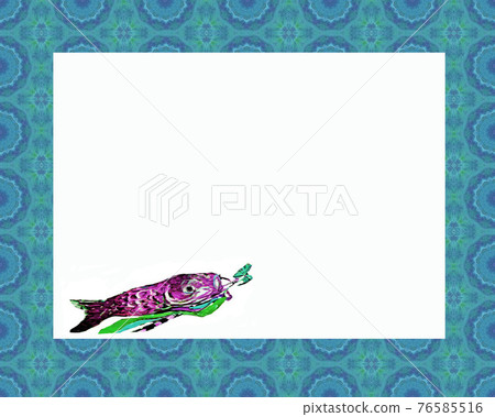 鯉魚旗留言卡 鯉魚旗留言卡 76585516