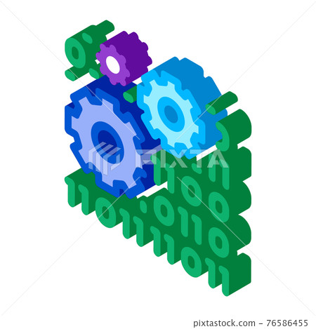 programming and coding process of machine learning isometric icon vector illustration programming and coding process of machine learning isometric icon vector illustration 76586455