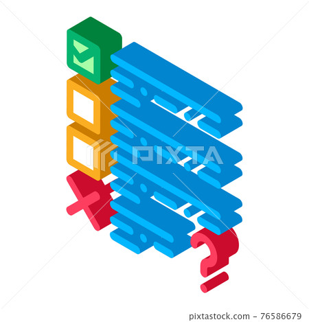 fail task of audit isometric icon vector illustration fail task of audit isometric icon vector illustration 76586679