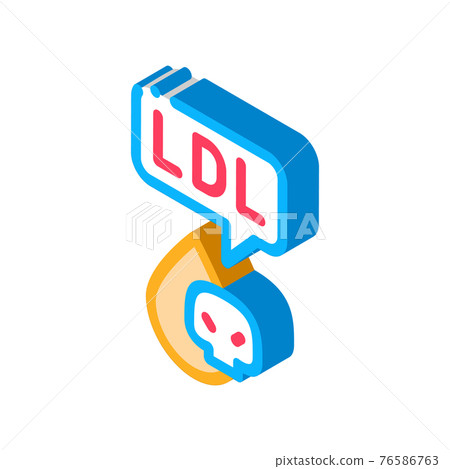 ldl atherosclerosis isometric icon vector illustration ldl atherosclerosis isometric icon vector illustration 76586763