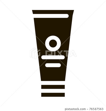 cream tube icon vector symbol illustration - Stock Illustration ...
