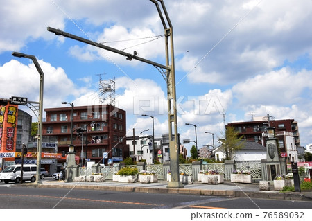 神奈川縣藤澤市藤澤橋和堺川街景 神奈川縣藤澤市藤澤橋和堺川街景 76589032