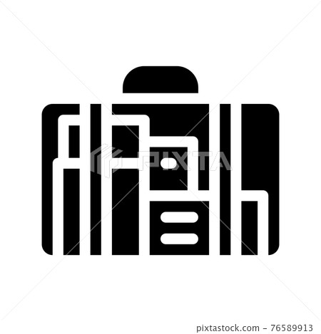 bag for maternity hospital icon vector glyph illustration bag for maternity hospital icon vector glyph illustration 76589913