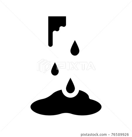 water broke icon vector glyph illustration water broke icon vector glyph illustration 76589926