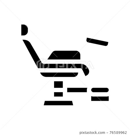 generic chair icon vector glyph illustration - Stock Illustration ...
