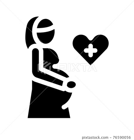 pregnant woman icon vector glyph illustration pregnant woman icon vector glyph illustration 76590056