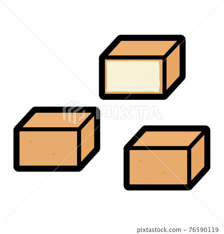 簡單可愛的Atsuage插圖 簡單可愛的Atsuage插圖 76590119