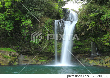 Waterfall of fresh green charity Waterfall of fresh green charity 76590352