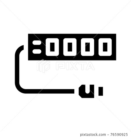 modem internet device icon vector glyph illustration 76590925