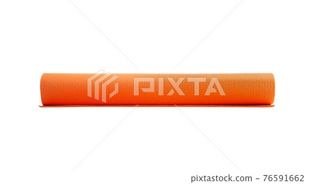 one roll up the orange yoga mat 76591662