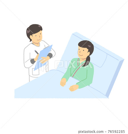 檢查病人的護士 76592285