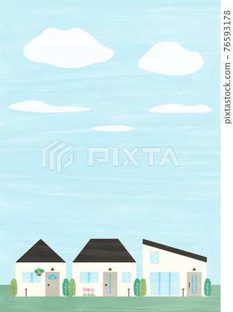 City scenery on a sunny day City scenery on a sunny day 76593178