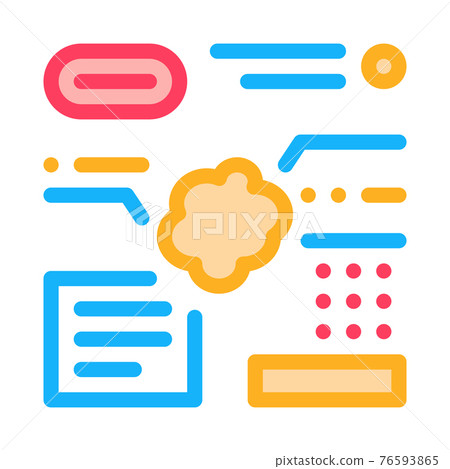 information and characteristics of atherosclerosis color icon vector illustration information and characteristics of atherosclerosis color icon vector illustration 76593865