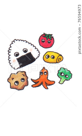 Fun lunch box friends 76594973