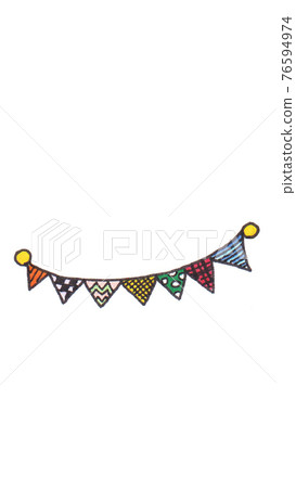 Garland that colors the event 76594974