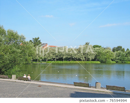 Lakeside where quiet holidays flow, Hillerod, Denmark Lakeside where quiet holidays flow, Hillerod, Denmark 76594994
