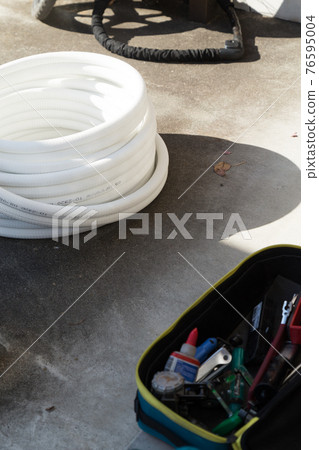 Air conditioner installation installation work Air conditioner installation installation work 76595004