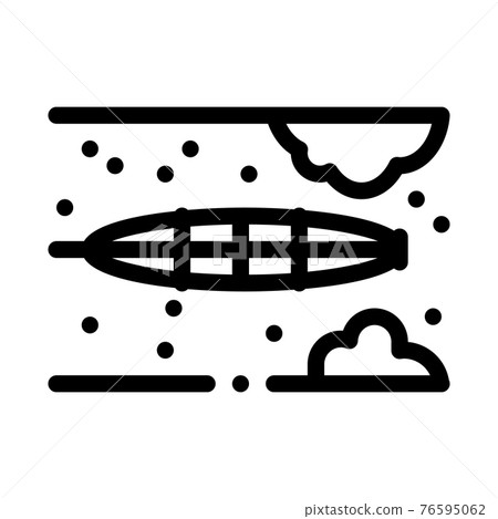 cleaning operation of atherosclerosis line icon vector illustration cleaning operation of atherosclerosis line icon vector illustration 76595062