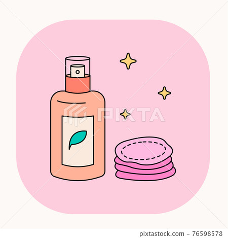 Skin Care Cartoon
