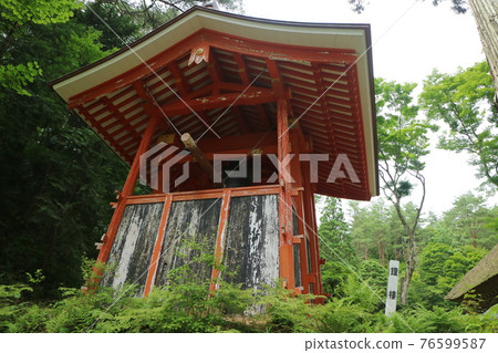 世界遺產平泉夏季拓國西光寺鐘樓 世界遺產平泉夏季拓國西光寺鐘樓 76599587