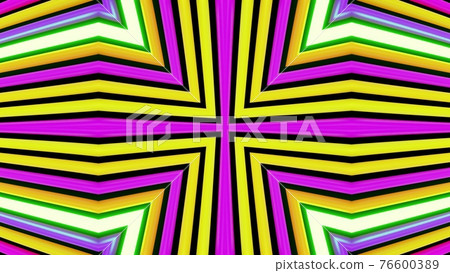 Geometric abstract background. Abstract symmetrical composition, multicolored 3d elements. 3d render abstract kaleidoscope with 3d simple objects. Motion design style Geometric abstract background. Abstract symmetrical composition, multicolored 3d elements. 3d render abstract kaleidoscope with 3d simple objects. Motion design style 76600389